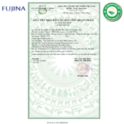 Viên uống Multivitamin Fujina - Giấy Công bố