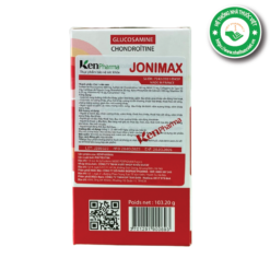 Hỗ trợ xương khớp JONIMAX KenPharma - Mặt bên 2