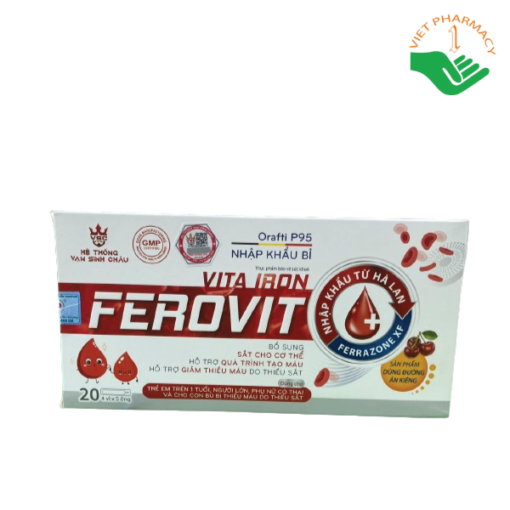 Viên sắt Vita Iron Ferrovit Vạn Sinh Châu