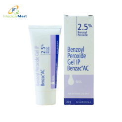 Gel trị mụn Benzac AC Gel IP 2.5% Benzoyl Peroxide