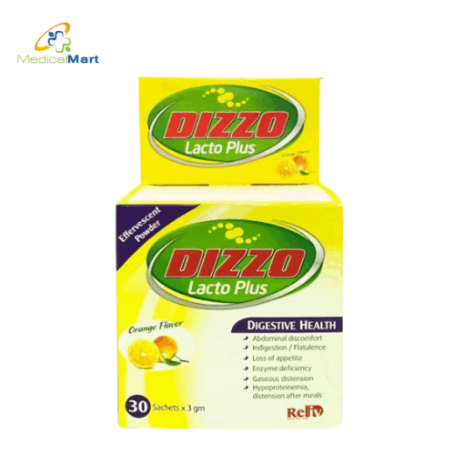 Viên uống Dizzo Lacto Plus hỗ trợ giảm đầy hơi, khó tiêu