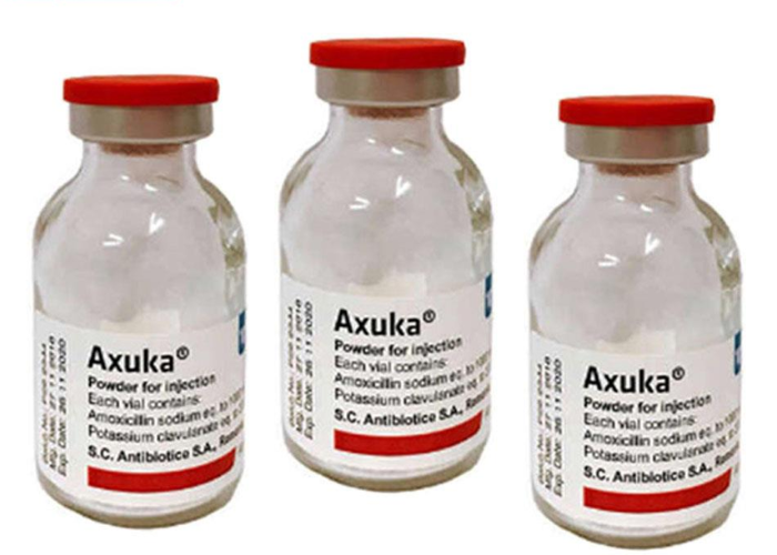 Axuka Antibiotice điều trị các nhiễm khuẩn (Hộp 50 lọ)