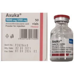 Axuka Antibiotice điều trị các nhiễm khuẩn (Hộp 50 lọ)