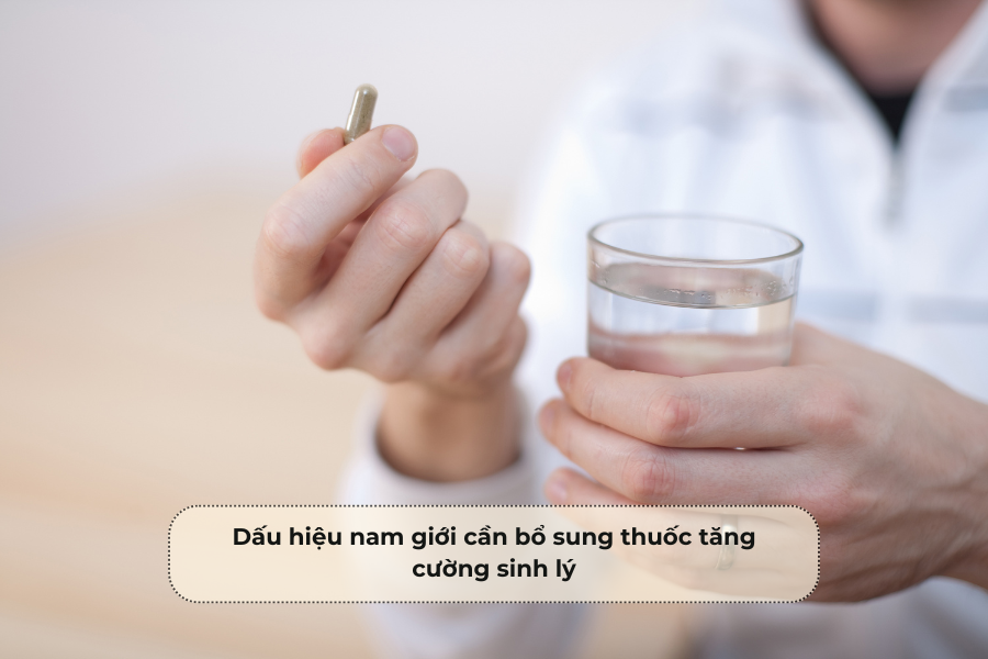 Dấu hiệu nam giới cần bổ sung thuốc tăng cường sinh lý