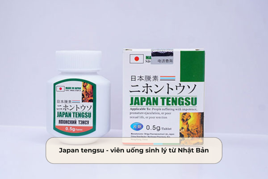 Japan tengsu - viên uống sinh lý từ Nhật Bản