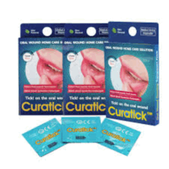 Miếng dán nhiệt miệng Curatick (Hộp 10 miếng)