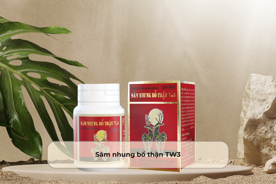 Sâm nhung bổ thận TW3