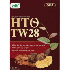 Thuốc HTO TW28 Bổ huyết, làm đen tóc, giảm gãy rụng tóc