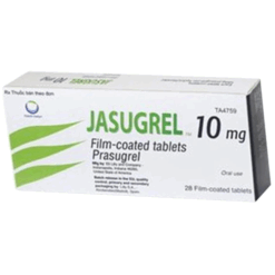 Thuốc Jasugrel 10mg Daiichi điều trị đau thắt ngực không ổn định, nhồi máu cơ tim (2 vỉ x 14 viên)
