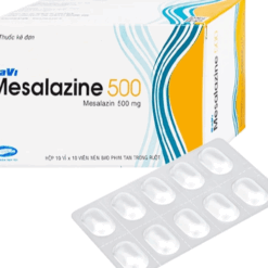 Thuốc Mesalazine 500mg SaviPharm điều trị viêm loét đại tràng (10 vỉ x 10 viên)