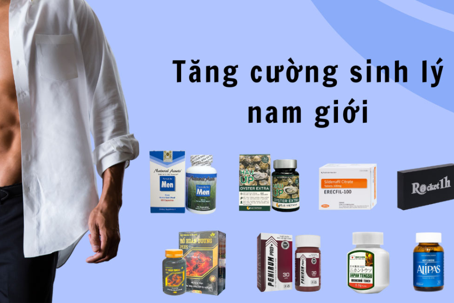 Thuốc tăng cường sinh lực nam Giải pháp vàng cho quý ông hiện đại