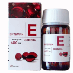Viên uống vitamin E đỏ Sanofi 400IU hộp 30 viên của Nga giúp trắng da, chống lão hóa