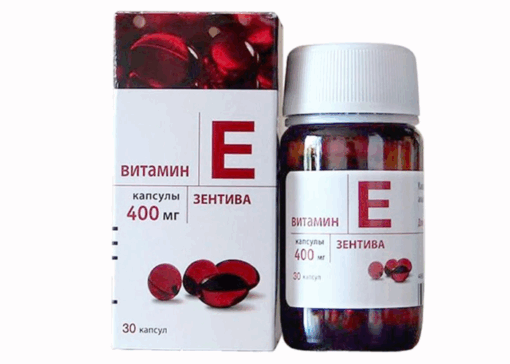 Viên uống vitamin E đỏ Sanofi 400IU hộp 30 viên của Nga giúp trắng da, chống lão hóa