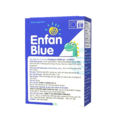 Enfan Blue Vitamin D3+K2 Drops Global Pharma bổ sung vitamin D3, vitamin K2 cho trẻ (10ml)