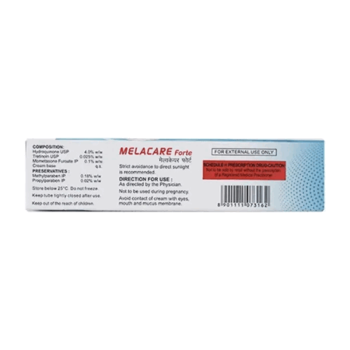 Kem trị nám Ajanta Melacare Forte giúp điều trị các trường hợp nám da (25g)