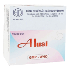 Thuốc bột Alusi Hóa Dược điều trị viêm loét dạ dày (Hộp 25 gói x 5g)
