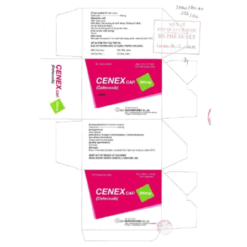 Thuốc Cenex Cap. 200mg được dùng để điều trị thoái hóa khớp, viêm khớp dạng thấp, viêm cột sống dính khớp,…(Hộp 10 vỉ x 10 viên)