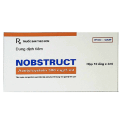 Thuốc Nobstruct điều trị các bệnh về đường hô hấp (Hộp 10 ống x 3 ml)