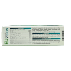 Viên uống bổ mắt EU VISION giảm mỏi mắt, khô mắt (Hộp 30 viên)