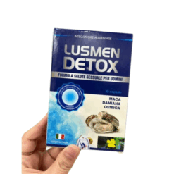 Viên uống bổ thận Lusmen Detox Alpha Pharma giúp tăng cường sức khỏe và sinh lực cho nam giới (2 vỉ x 15 viên)