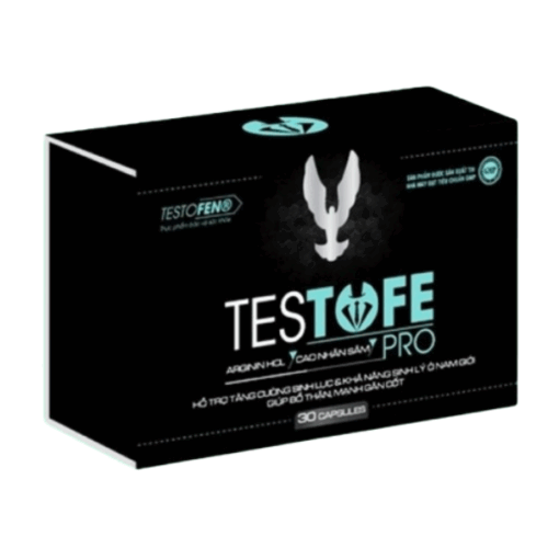 Viên uống bổ thận Testofe Pro Esicopharma giúp bổ thận và tăng cường sức khỏe gân cốt (3 vỉ x 10 viên)