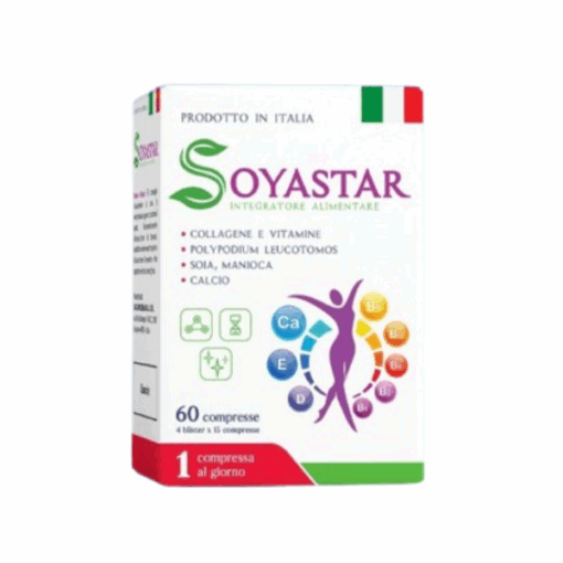 Viên Uống SoyaStar Gricar hỗ trợ cải thiện triệu mệt mỏi (4 vỉ x 15 viên)