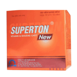Viên uống Superton New SPM bổ sung vitamin và tăng cường sức đề kháng (Hộp 10 vỉ x 10 viên)