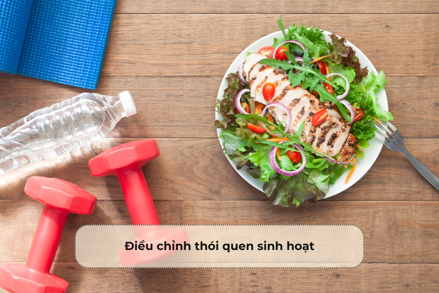 Điều chỉnh thói quen sinh hoạt