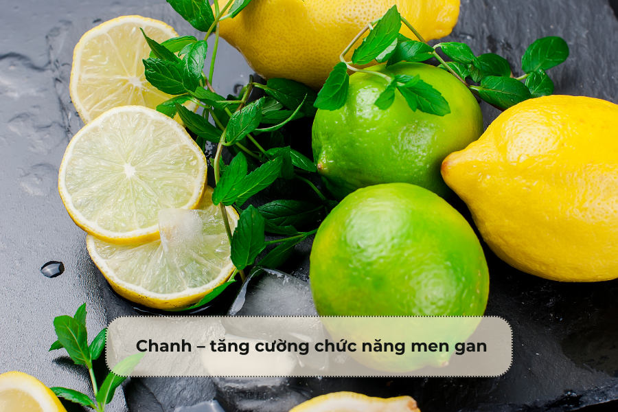Chanh – tăng cường chức năng men gan