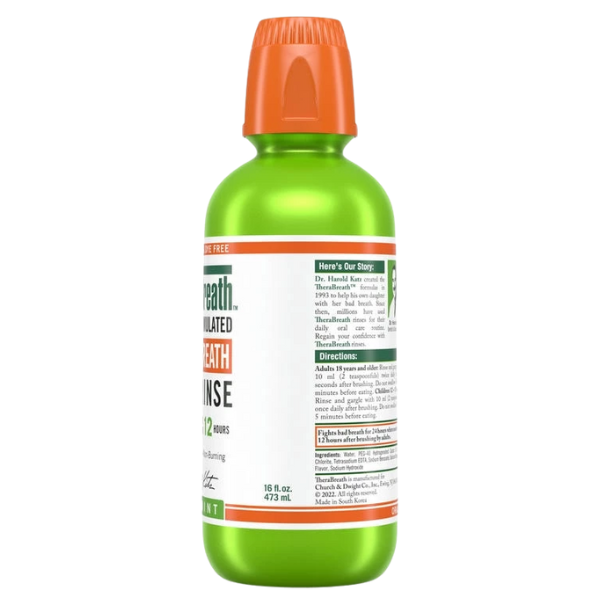 MT - Nước súc miệng TheraBreath Mild Mint Fresh Breath