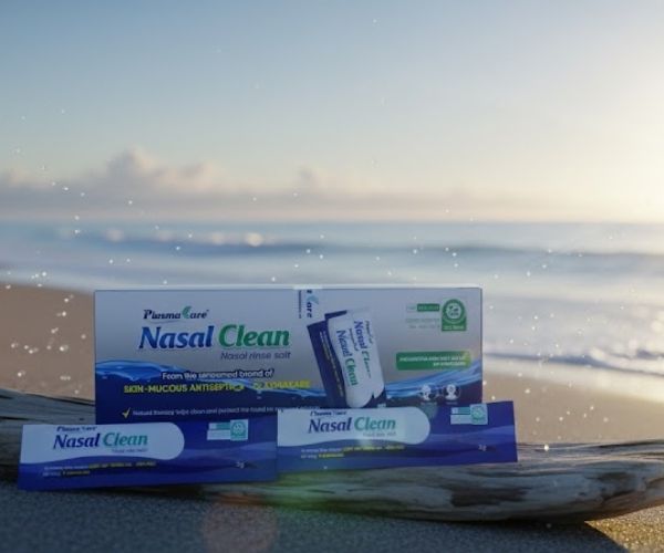 Muối rửa mũi xoang Plasmakare Nasal Clean làm sạch sâu hơn (Hộp 25 gói)