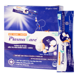 Súc họng miệng PlasmaKare dạng túi giải pháp tại chỗ cho bệnh hô hấp