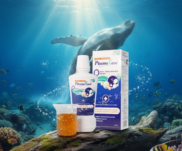 Súc họng miệng PlasmaKare kháng khuẩn, virus, giảm nhanh viêm, ho, rát họng (Chai 250ml)