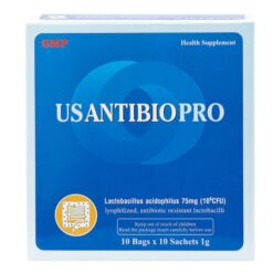 Men vi sinh Usantibio Pro Mediphar USA bổ sung lợi khuẩn, hỗ trợ hệ tiêu hóa khỏe mạnh (10 túi x 10 gói x 1g)