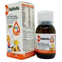 Siro EU Multivita bổ sung vitamin, khoáng chất, tăng đề kháng chai 100ml