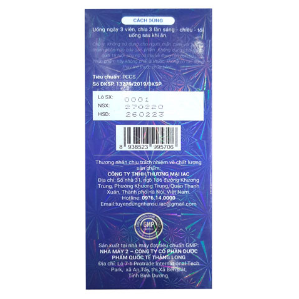 CD - Viên khớp Đại Việt hỗ trợ giảm đau nhức xương khớp