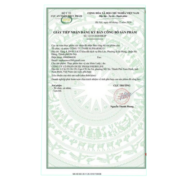 CN - Viên sủi Lady hỗ trợ tăng kích thước vòng 1