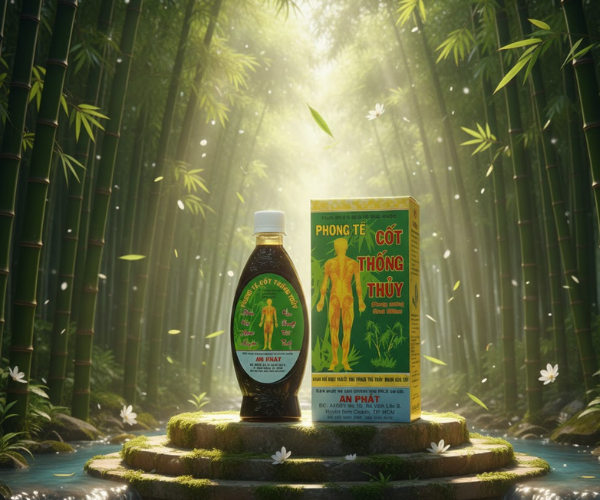 Dung dịch Phong tê cốt thống thuỷ An Phát hỗ trợ làm giảm đau khớp, đau lưng (Hộp 1 lọ 280ml)