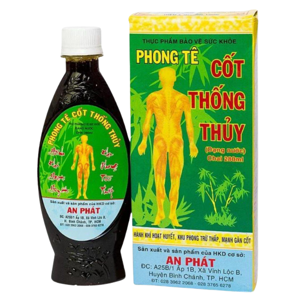 Dung dịch Phong tê cốt thống thuỷ An Phát hỗ trợ làm giảm đau khớp, đau lưng Dung dịch Phong tê cốt thống thuỷ An Phát hỗ trợ làm giảm đau khớp, đau lưng