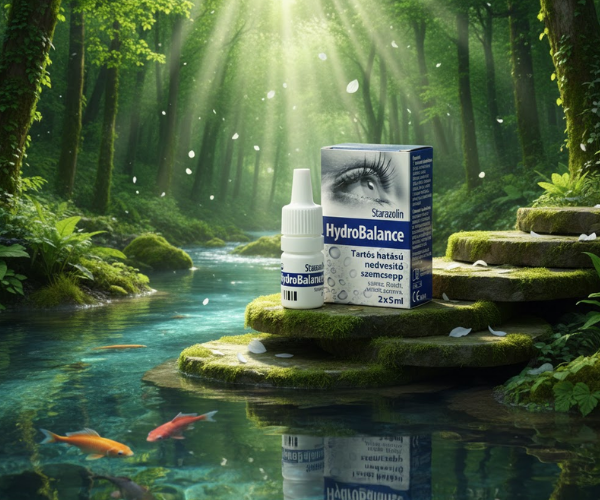 Dung dịch nhỏ mắt Starazolin HydroBalance PPH hỗ trợ tình trạng khô mắt (Hộp 2 lọ 5ml)