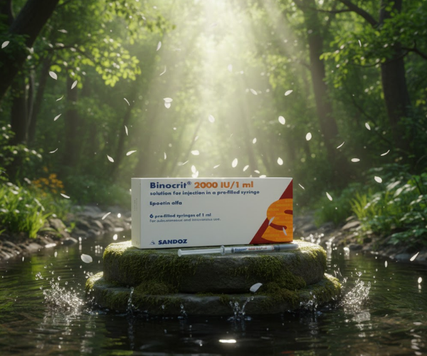 Dung dịch tiêm Binocrit 2000IU1 ml trị bệnh thiếu máu (6 bơm tiêm x 1ml)