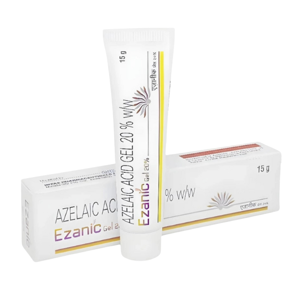 Gel trị mụn giảm thâm Ezanic Gel 20% Azelaic Acid Gel trị mụn giảm thâm Ezanic Gel 20% Azelaic Acid