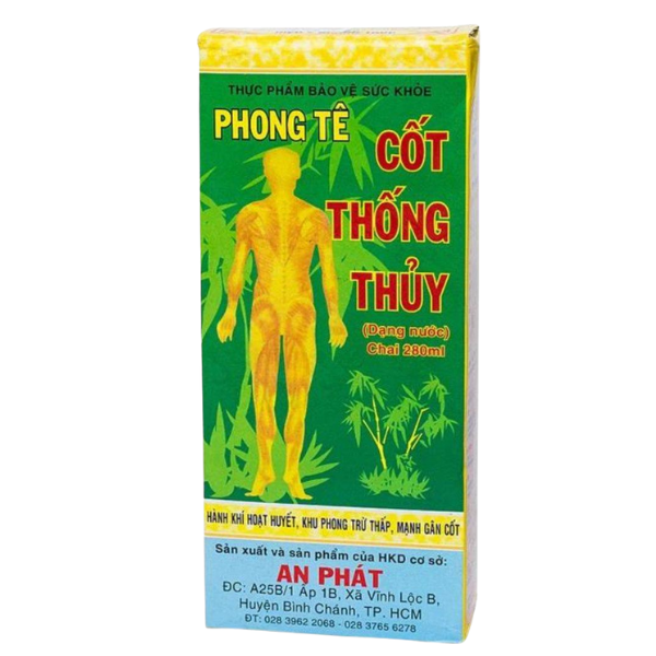 H - Dung dịch Phong tê cốt thống thuỷ An Phát hỗ trợ làm giảm đau khớp, đau lưng