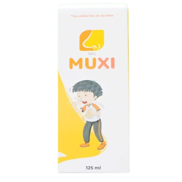 H - Siro Muxi hỗ trợ giảm sổ mũi, ngạt mũi, chảy nước mũi do viêm mũi, viêm xoang