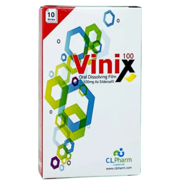 H - Tem ngậm Vinix 100 điều trị rối loạn cương dương ở nam giới