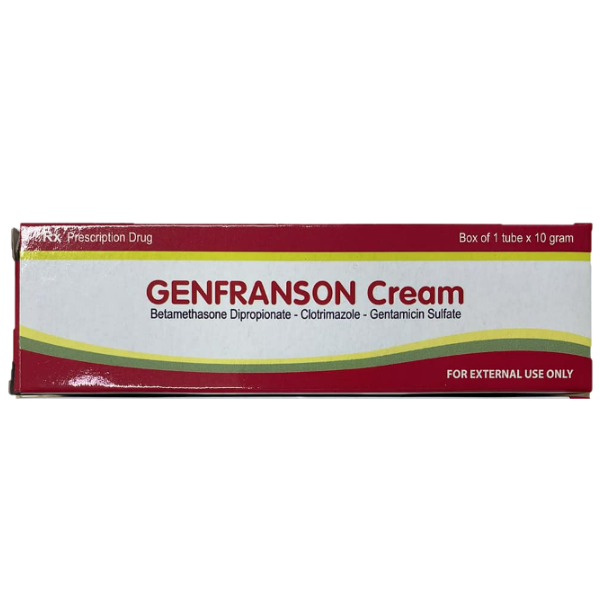 H - Thuốc bôi Genfranson cream điều trị bệnh lý viên da cơ địa