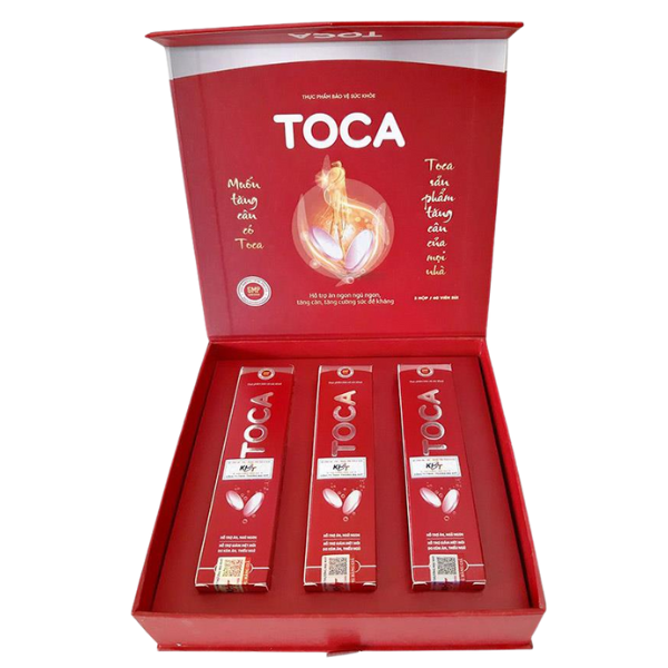 H - Viên sủi tăng cân TOCA hỗ trợ ăn ngon, ngủ ngon an toàn hiệu quả