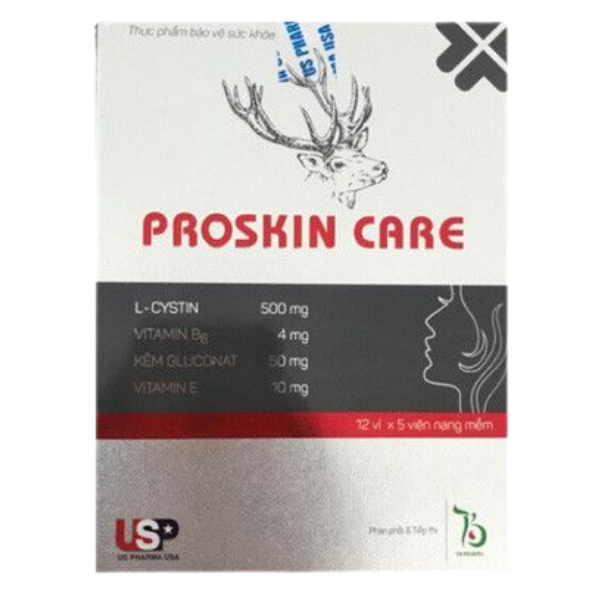 H - Viên uống Proskin Care hỗ trợ đẹp da, ngăn ngừa lão hóa