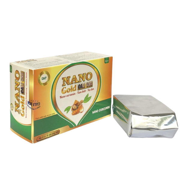 H2 - Viên uống Nano Gold Cali USA New bảo vệ và giảm nguy cơ viêm loét dạ dày