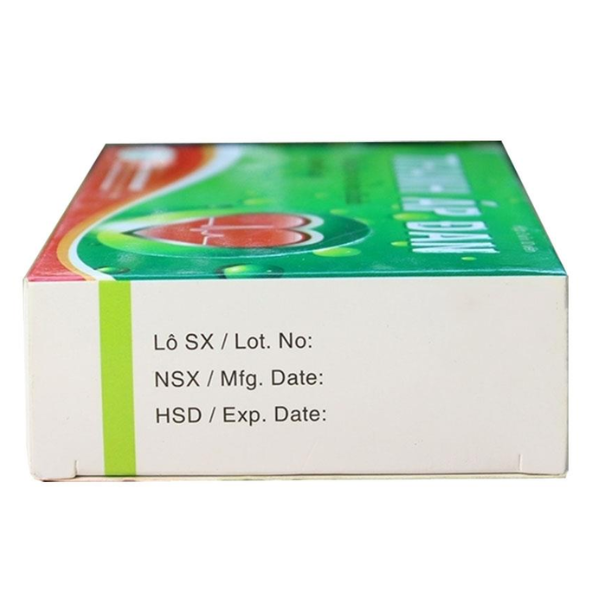 LÔ SX - Viên uống Thanh áp đan điều trị hạ huyết áp và giảm mỡ máu